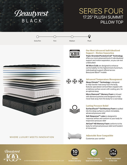 Beautyrest Black 2024 Series #4 Mattress