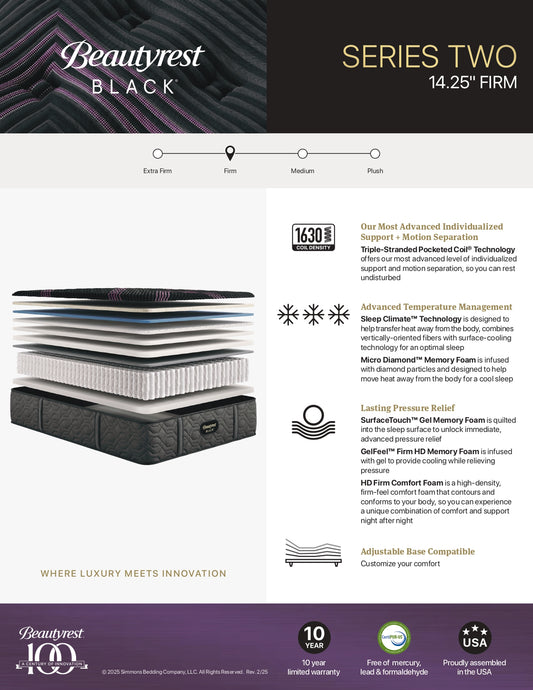 Beautyrest Black 2024 Series #2 Mattress