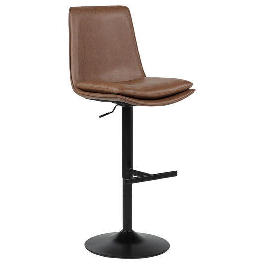 2027 Adjustable Bar Chair Coffee / Black