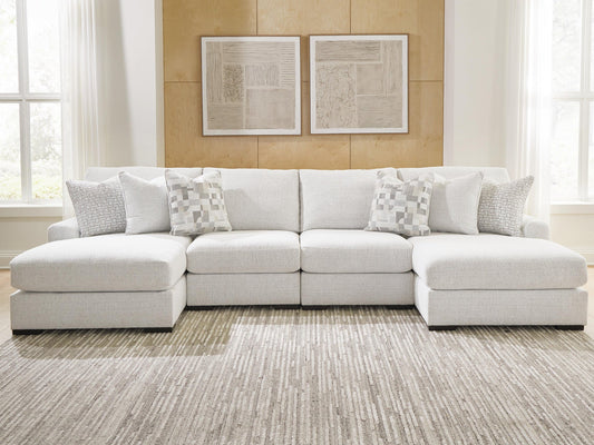 Misty-Lakes 4-Piece Double Chaise Sectional