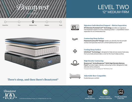 BeautyRest Core Hybrid Mattresses