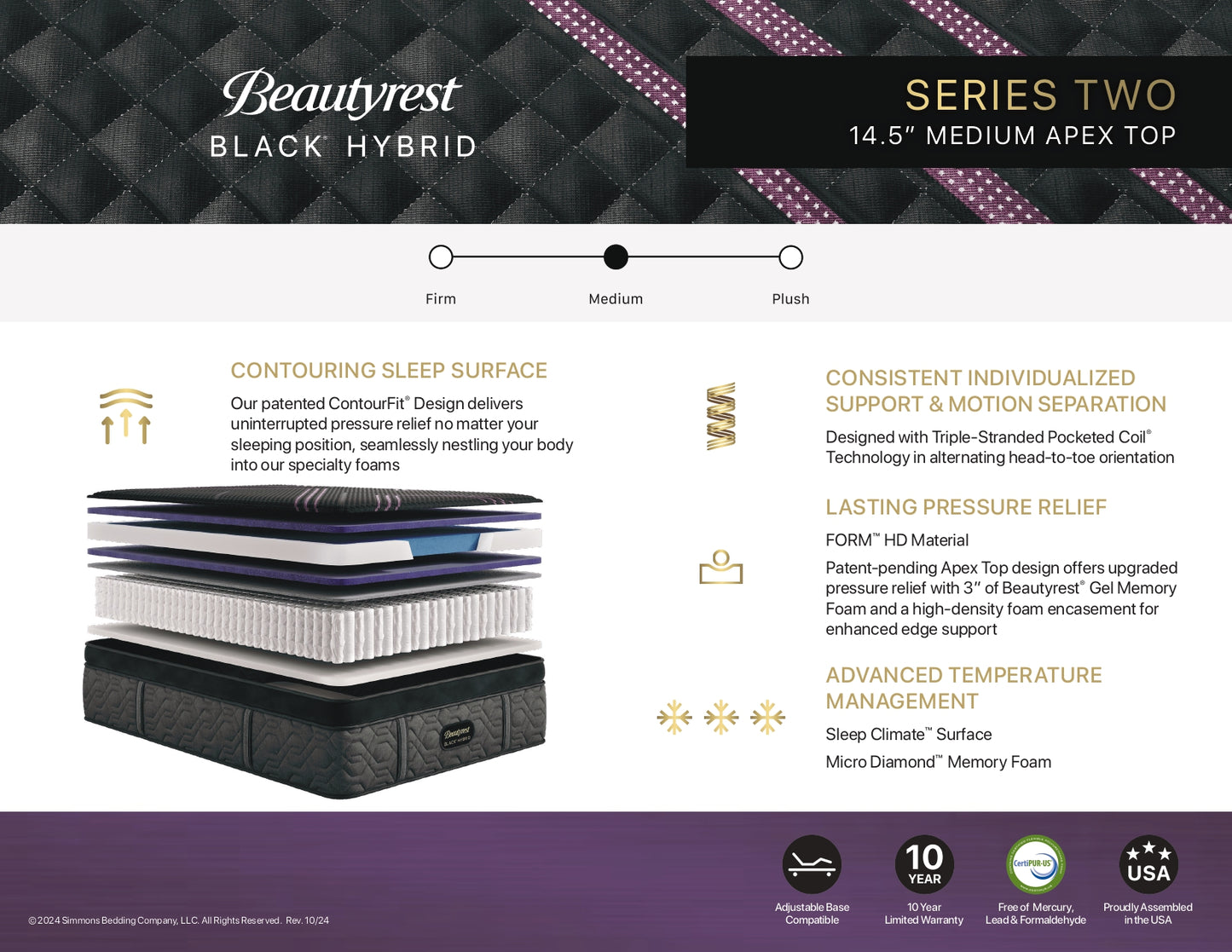 2024 BeautyRest Black Hybrid