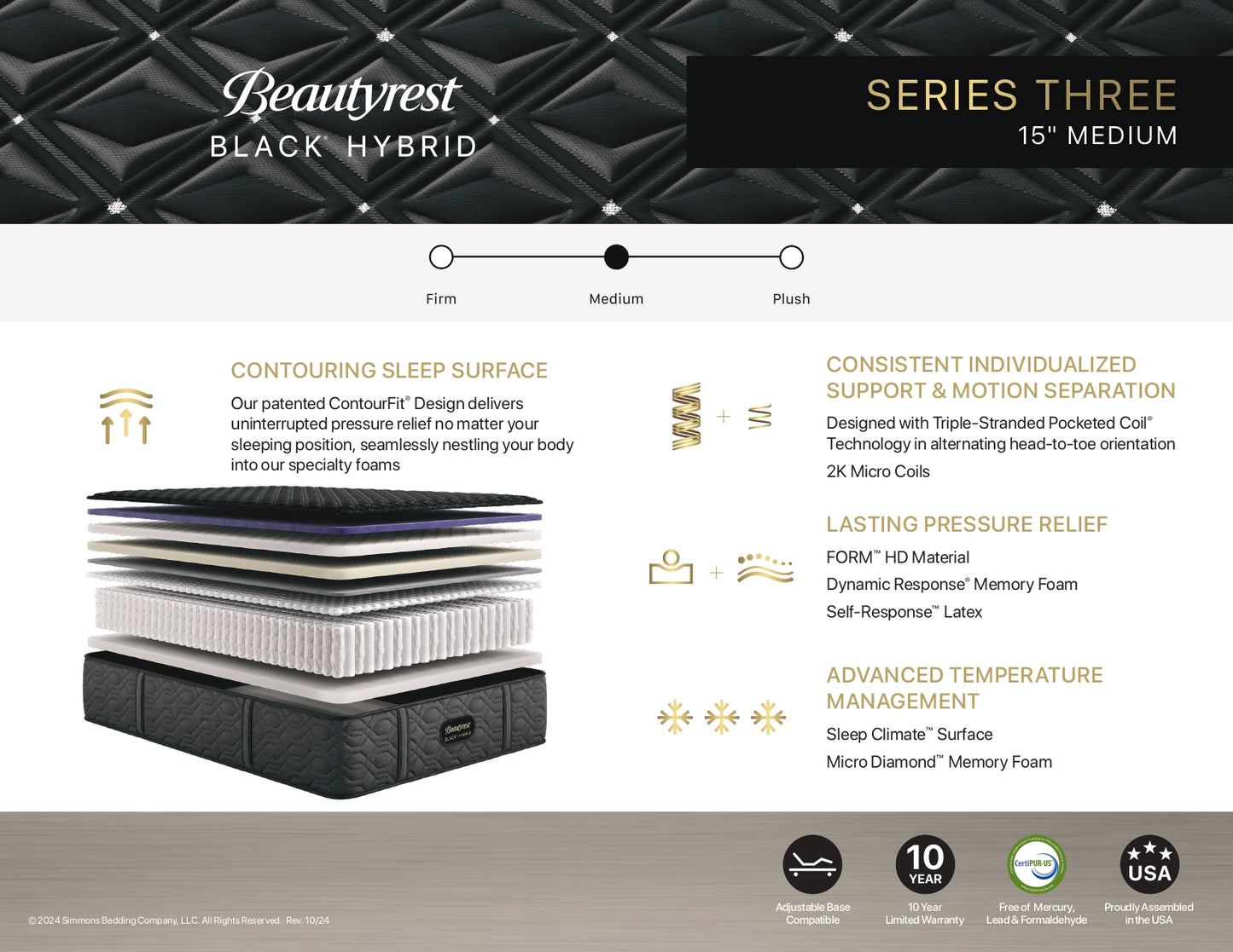 2024 BeautyRest Black Hybrid