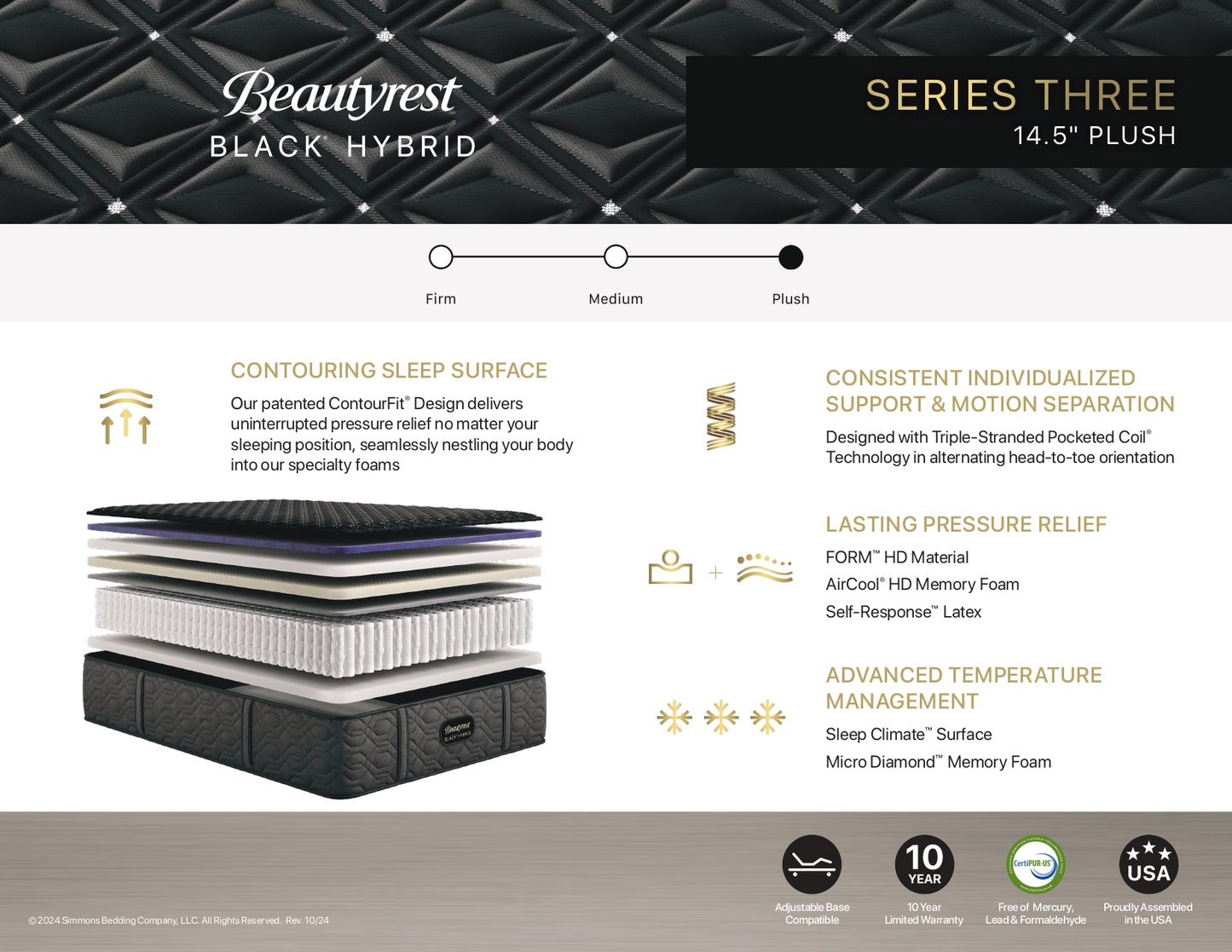 2024 BeautyRest Black Hybrid