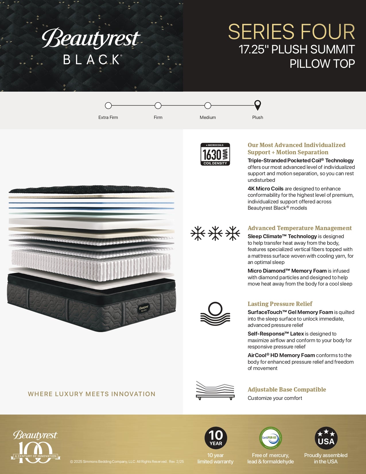 Beautyrest Black 2024 Series #4 Mattress