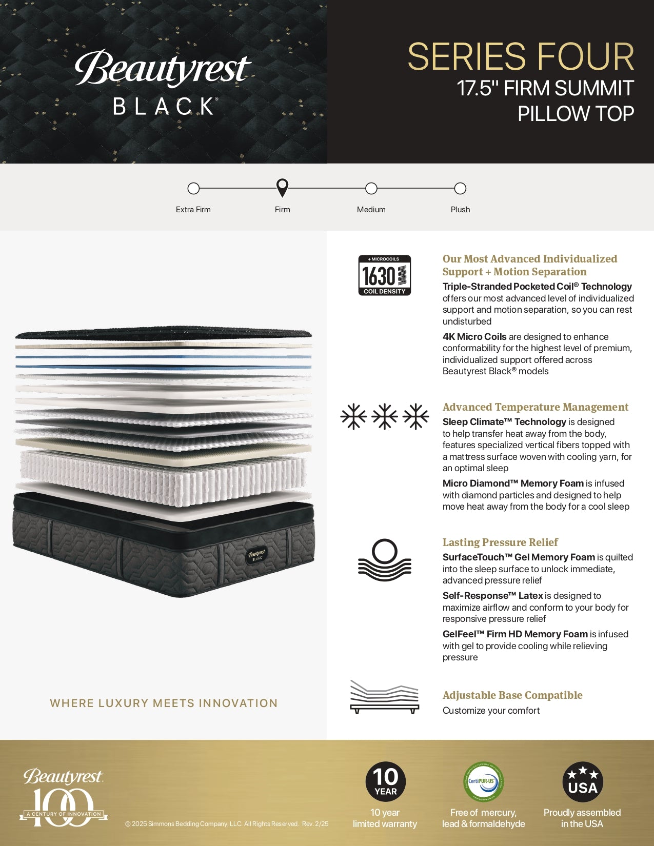 Beautyrest Black 2024 Series #4 Mattress