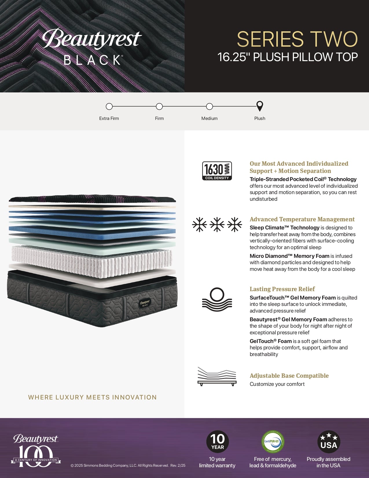 Beautyrest Black 2024 Series #2 Mattress