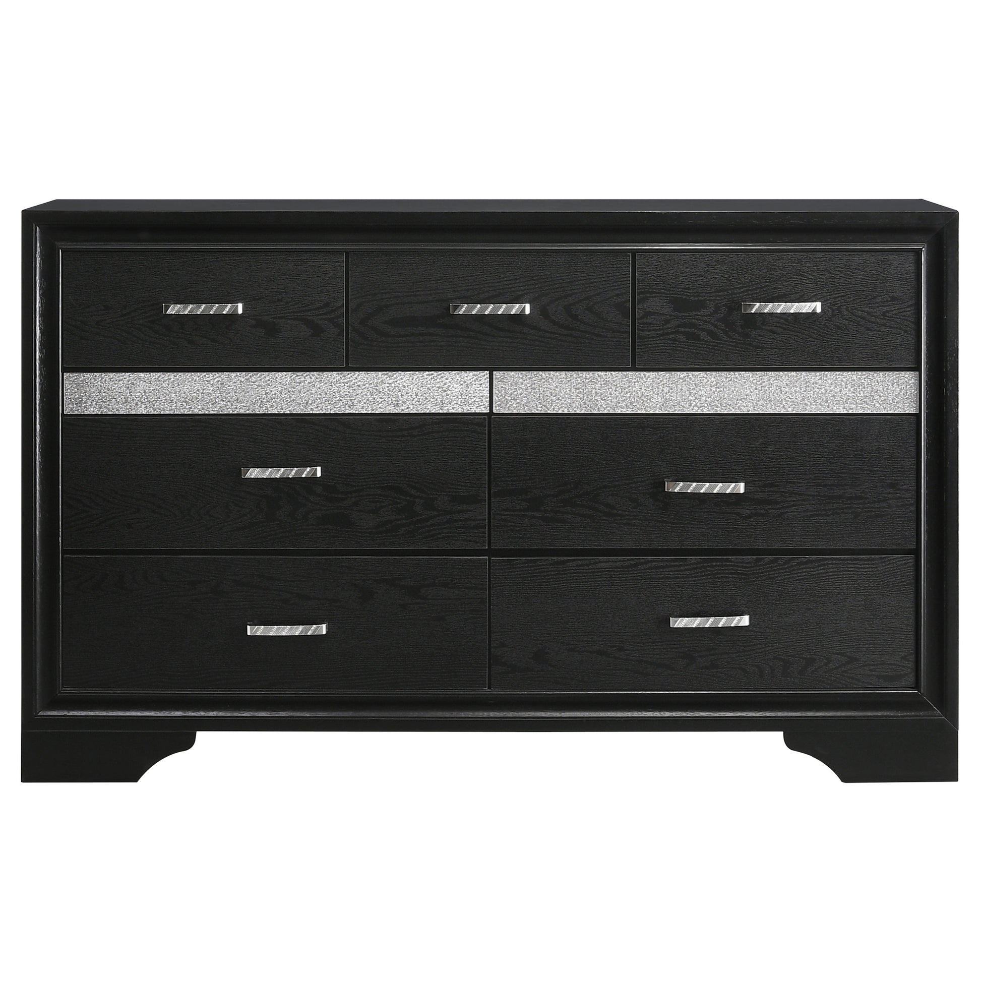 Miranda 4-piece Eastern King Bedroom Set Black National Unclaimed Freight Miranda 4-piece Eastern King Bedroom Set Black National Unclaimed Freight