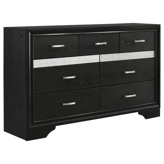 Miranda 9-drawer Dresser Black