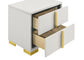 Marceline 4-piece Twin Bedroom Set White