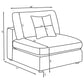 Serene 4-piece Upholstered Modular Sectional Sofa Beige
