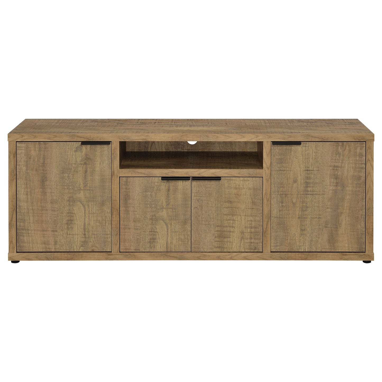 Tabby 4-door Engineered Wood 60-inch TV Stand Mango