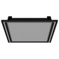 Windrose 28 x 67 Inch Tempered LED Standing Mirror Black
