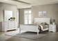 Louis Philippe 4-piece Full Bedroom Set White