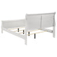 Louis Philippe 4-piece Eastern King Bedroom Set White