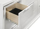 Marmore 9-drawer Dresser Cabinet White