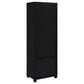 Sachin 3-piece Entertainment Center 79-inch TV Stand Black