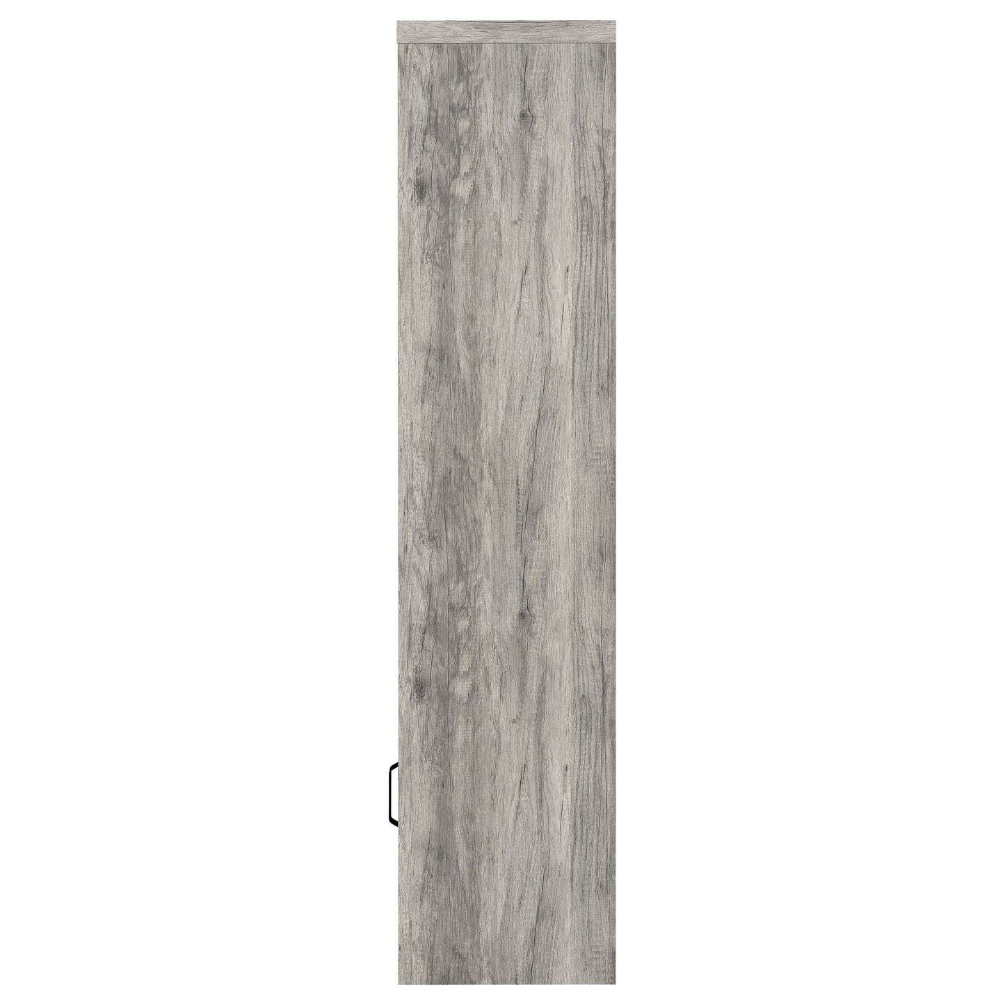 Burke 3-piece 59-inch TV Entertainment Center Grey Driftwood