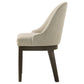 Reseda Upholstered Dining Side Chair Beige (Set of 2)