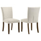 Paxton Upholstered Dining Side Chair Beige (Set of 2)