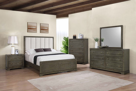Gran Park 5-piece Eastern King Bedroom Set Dark Cocoa
