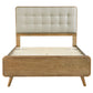 Robyn Wood Full Platform Bed Light Ash