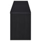 Winfield 3-piece Entertainment Center 78-inch TV Stand Black