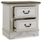 Blendon Two Drawer Night Stand