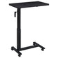 Westpark Height Adjustable Mobile Bedroom C-Table Black
