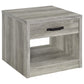 Felix 3-piece Coffee and End Table Set Grey Driftwood