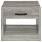 Felix 3-piece Coffee and End Table Set Grey Driftwood
