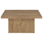 Devar 2-piece Square Coffee and End Table Set Mango