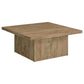 Devar 3-piece Square Coffee and End Table Set Mango