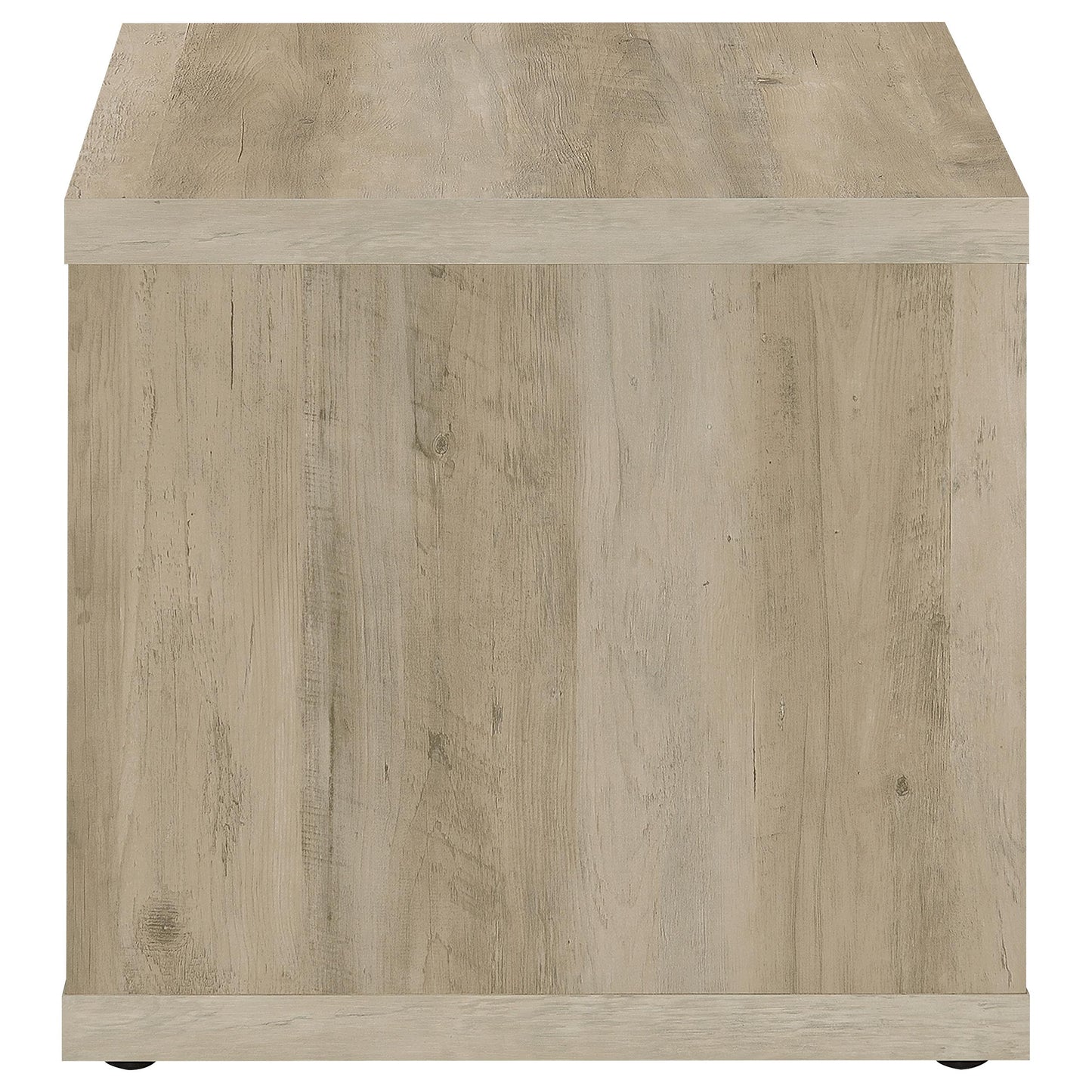 Frisco 2-piece Coffee and End Table Set Distressed Pine