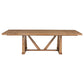 Middleton 106-inch Extension Leaf Dining Table Natural Brown
