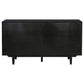 Middleton 4-door Sideboard Server with Dual Drawers Black
