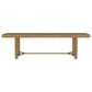 Arini 5-piece Extension Leaf Dining Table Set Sand Wash