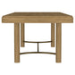 Arini 5-piece Extension Leaf Dining Table Set Sand Wash