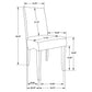 Stanton 5-piece Rectangular Dining Table Set Grey