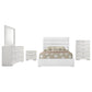 Felicity 5-piece Twin Bedroom Set White High Gloss