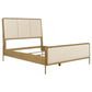 Arini 4-piece Eastern King Bedroom Set Cream and Sand Wash