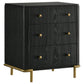 Arini 4-piece Eastern King Bedroom Set Cream and Black