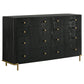Arini 4-piece Eastern King Bedroom Set Cream and Black