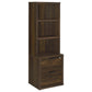 Westpark 3-piece Queen Bedroom Set Bookcase Headboard Pine
