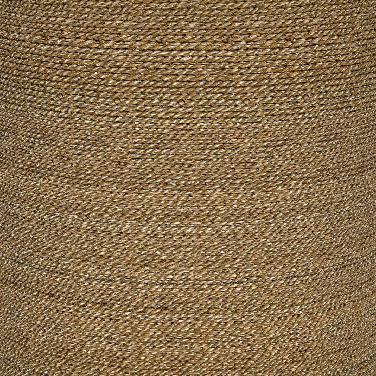 Halden Round Woven Seagrass Accent Side Table Light Brown