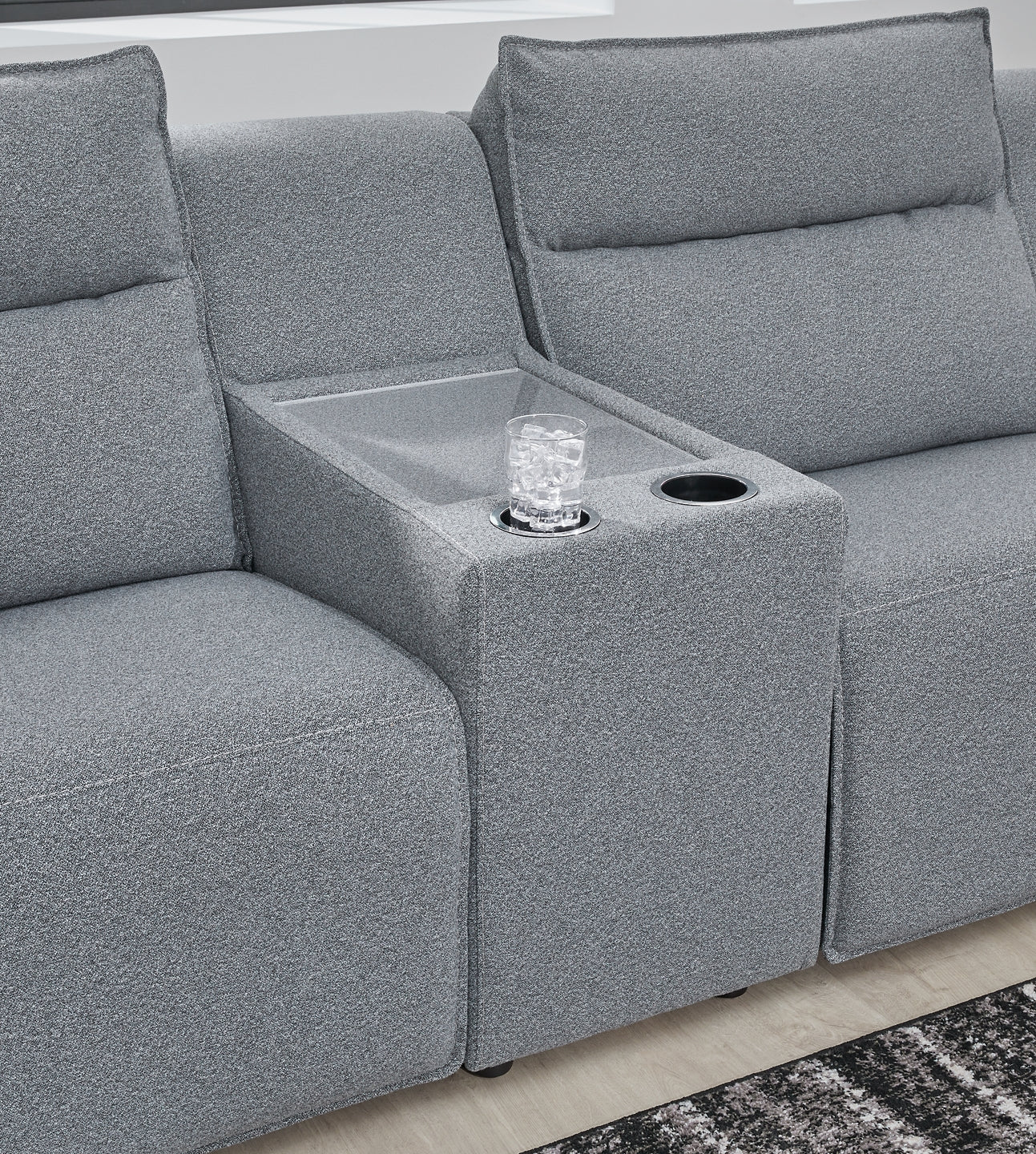 Modmax II 5-Piece Power Reclining Sectional with Consoles