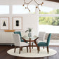 Paxton Upholstered Dining Side Chair Beige (Set of 2)