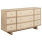 Kailani 5-piece Queen Bedroom Set Beige Oak