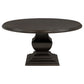 Twyla 7-piece Round Wood Dining Room Table Set Dark Cocoa