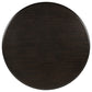 Twyla 7-piece Round Wood Dining Room Table Set Dark Cocoa